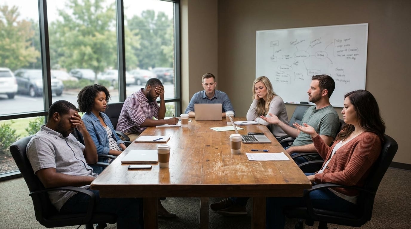 Why Your Church Strategy Meetings End With Zero Decisions (And How to Fix Them)