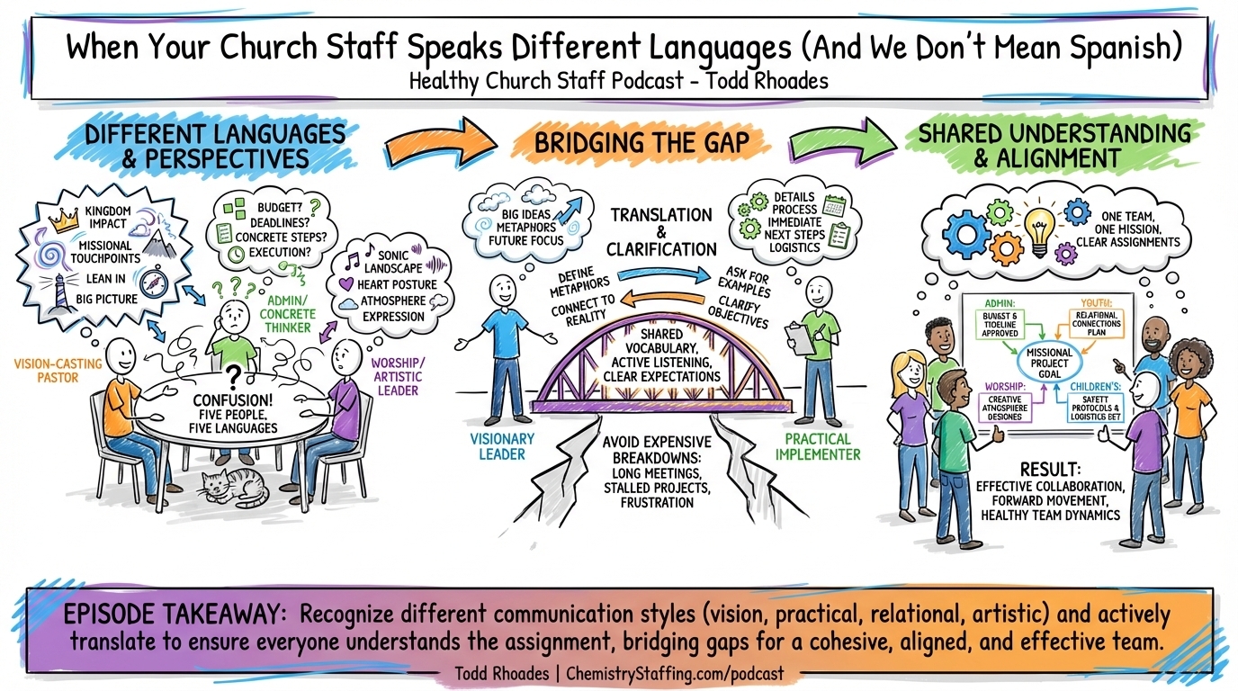 Episode visual summary